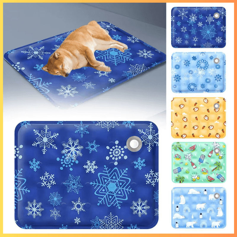 ❄️ Tapete Gelado para Pet – Alívio Térmico Imediato, Impermeável e Seguro para Cães e Gatos - Loja STERS.Mey