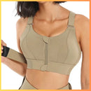 Top Esportivo Feminino de Alta Sustentação com Zíper Frontal – Alça Ajustável, Ideal para Yoga e Treinos de Alto Impacto - Loja STERS.Mey