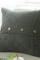 Almofada Acollidor com Botões Frontais Costurados - Loja STERS.Mey