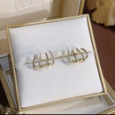 Brincos Quatro Pontas Folheado - Loja STERS.Mey