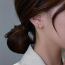 Brincos Quatro Pontas Folheado - Loja STERS.Mey