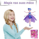 Brinquedo Fada Voadora Flying Fairy – Boneca Interativa com Sensor de Movimento e Luzes LED - Loja STERS.Mey