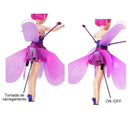 Brinquedo Fada Voadora Flying Fairy – Boneca Interativa com Sensor de Movimento e Luzes LED - Loja STERS.Mey