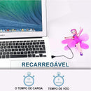 Brinquedo Fada Voadora Flying Fairy – Boneca Interativa com Sensor de Movimento e Luzes LED - Loja STERS.Mey