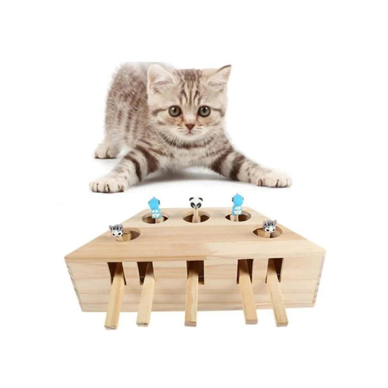 Brinquedo Madeira Para Gatos - Loja STERS.Mey