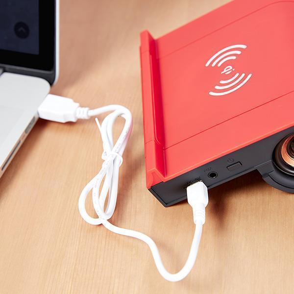 Carregador Wireless para celular com Caixa de Som Bluetooth - Loja STERS.Mey