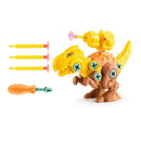 Dinossauro Para Montar Educativo Dino Baby – Brinquedo Interativo com 32 Peças, Ferramenta de Montagem e Canhão de Lançamento - Loja STERS.Mey