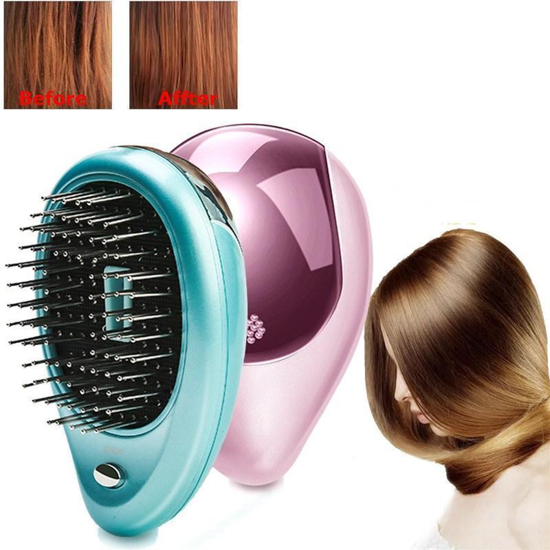 Escova de Cabelo Iônica Elétrica - Loja STERS.Mey