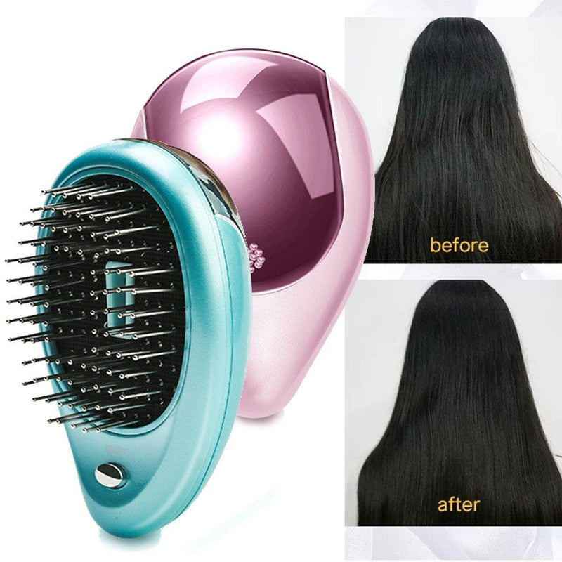 Escova de Cabelo Iônica Elétrica - Loja STERS.Mey