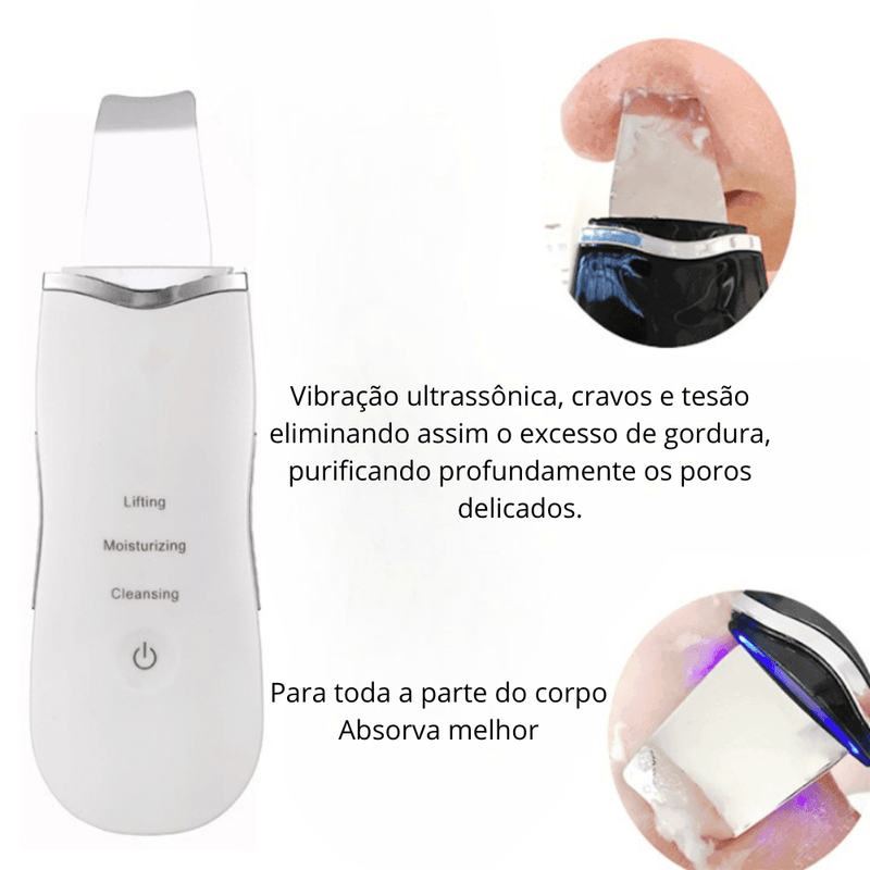 Espátula Peeling Ultrassônico-Para Cravos - Loja STERS.Mey