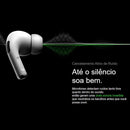 Fone de ouvido com cancelamento ativo de ruído, onda sonora invertida para silêncio perfeito