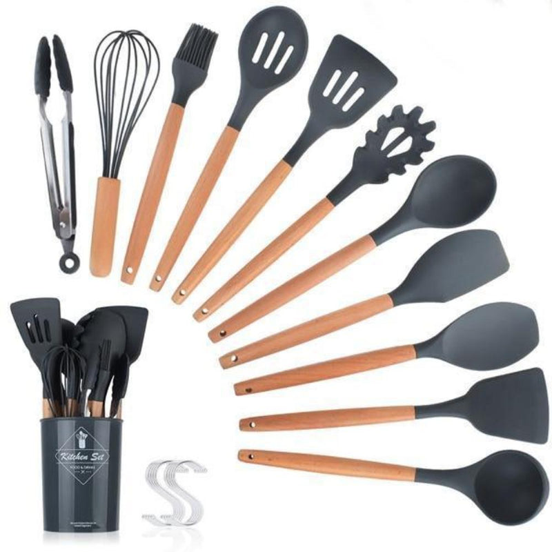 Kit De Colheres Em Silicone - Loja STERS.Mey