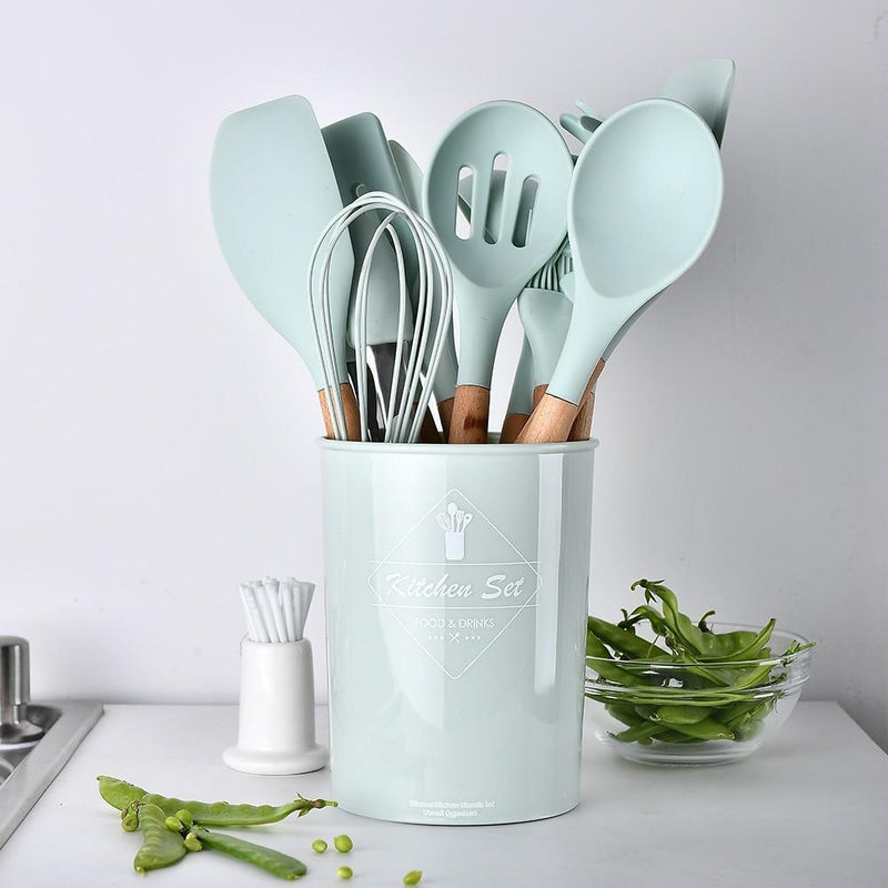 Kit De Colheres Em Silicone - Loja STERS.Mey
