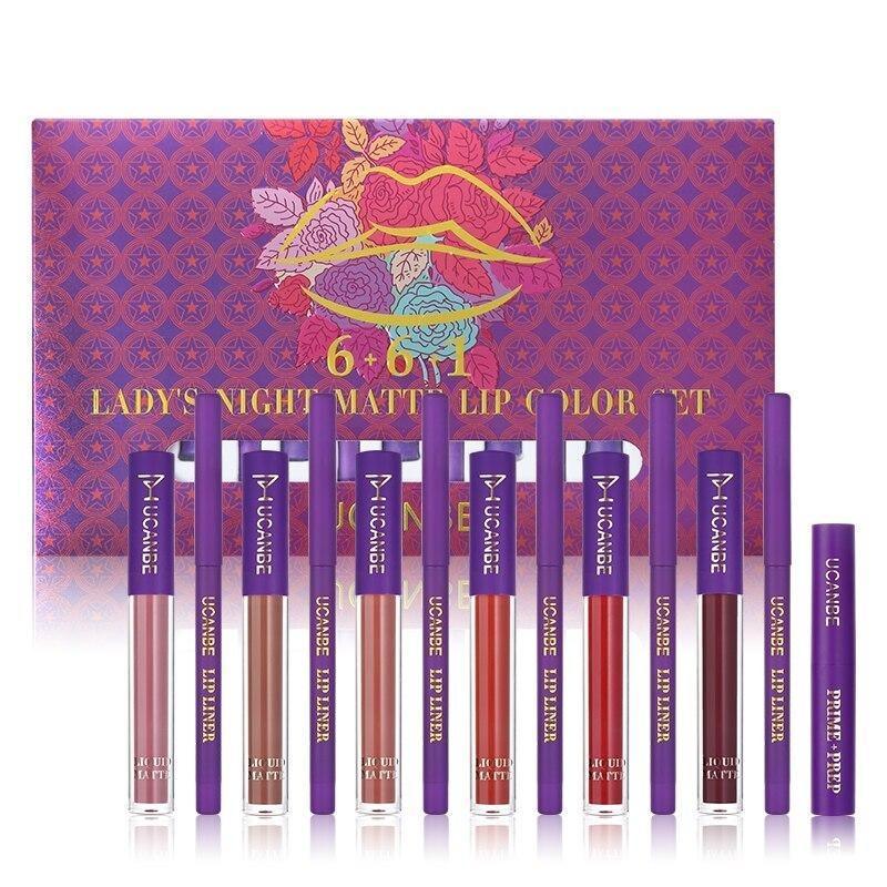 Kit Maquiagem Lábial UCANBE -13/peças - Loja STERS.Mey