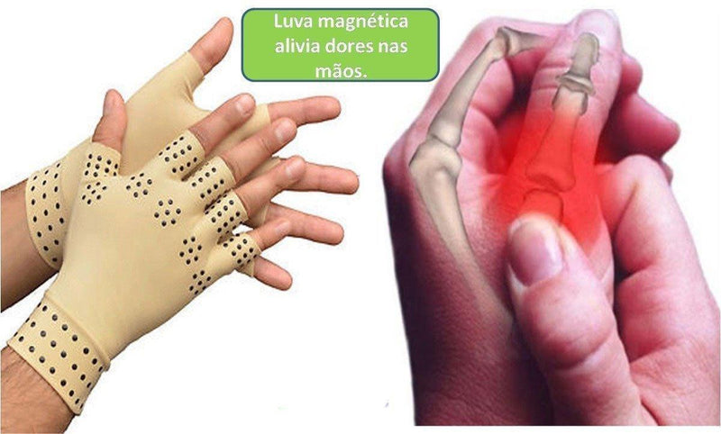 Luva Magnética - Alívio de Dores - Loja STERS.Mey