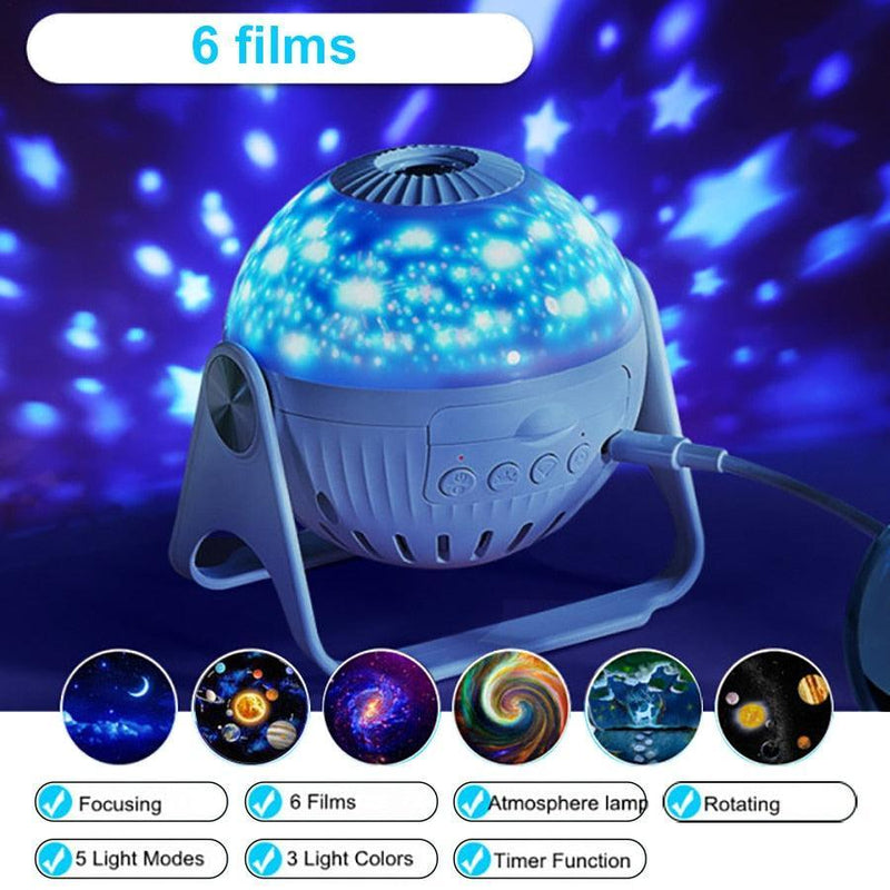 Projetor de Luz Noturna Planetário - Loja STERS.Mey