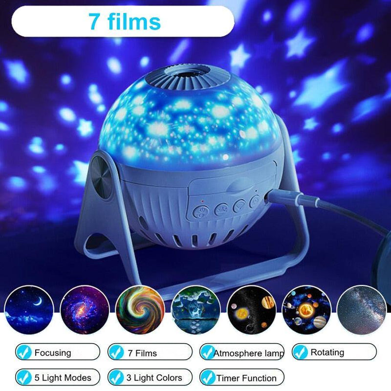Projetor de Luz Noturna Planetário - Loja STERS.Mey